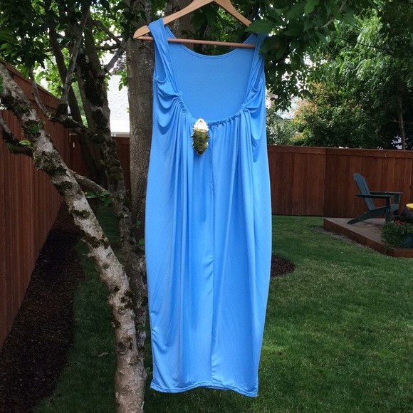 🌴Beach Maxi Dress🌴Blue or Black - Picture 2 of 6